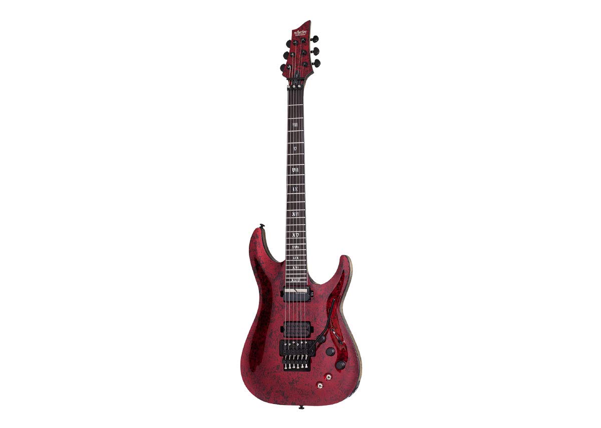 Amazon.com: Schecter C-1 Apocalypse with Floyd Rose & Sustainiac